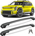 KINGGERI 220lbs Lockable Roof Rack Cross Bars for Kia EV9 GT-Line