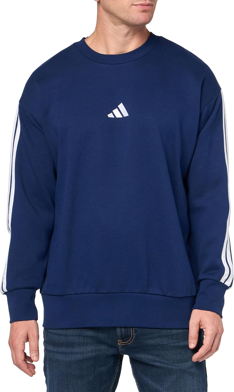 adidas Men's Essentials 3-Stripes Fleece Sweatshirt Review