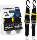 Boat tie down straps Pro Series 2 in x 4 ft Kwik-Lok - Secure Hauling