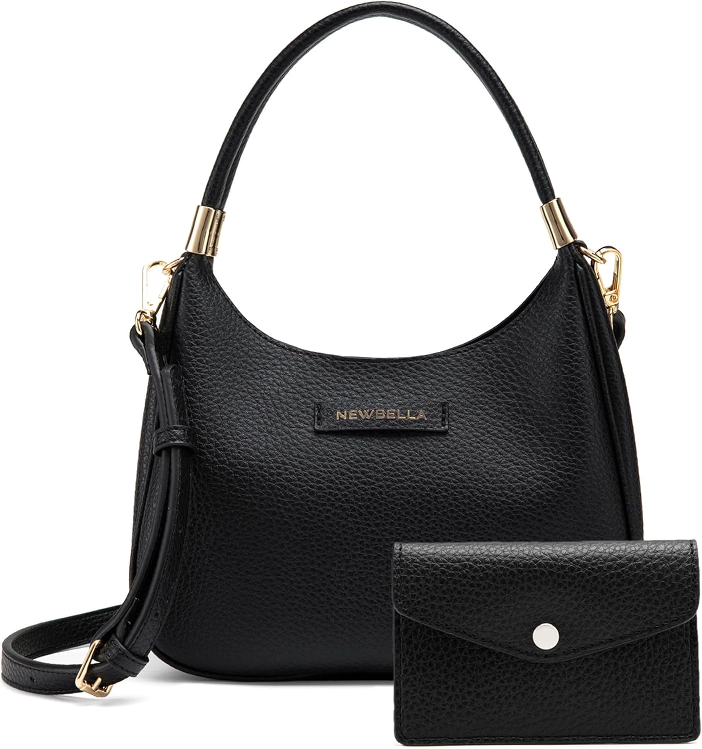 Women's Hobo Purse - Spacious Faux Leather Shoulder Bag