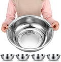 Nuogo 4 Pcs Stainless Steel Mixing Bowls 16 in - Extra Large Set