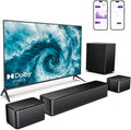 ULTIMEA 5.1 Sound Bar with Dolby Atmos - Immersive 3D TV Audio
