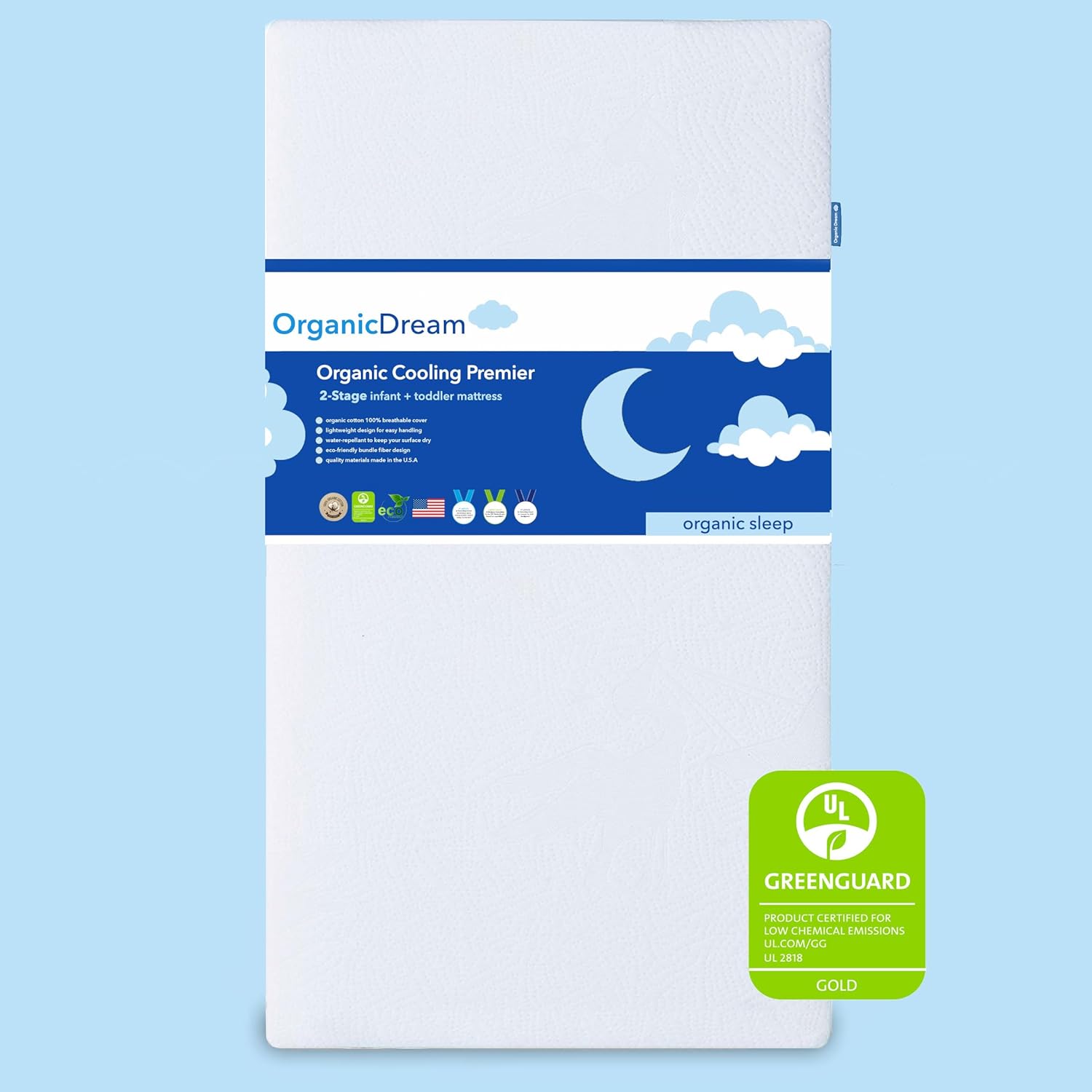 Organic Dream Cooling Premier Crib and Toddler Mattress Review