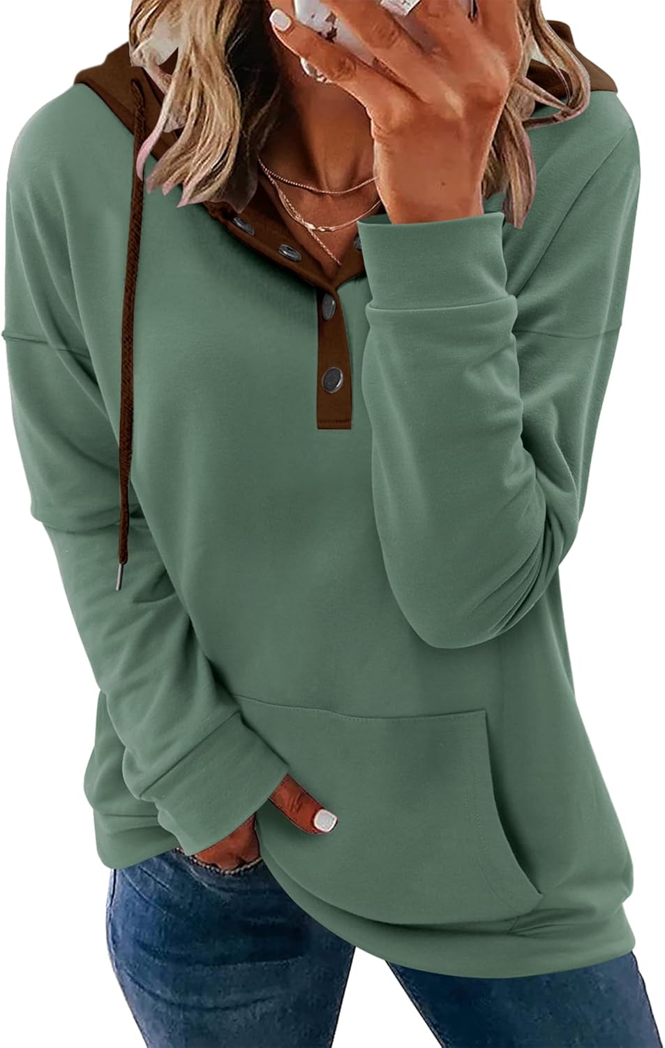 VIEACTIVEWEAR Tie Dye Hoodie for Women - Casual Oversize Pullover