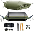 Night Cat Lay Flat Hammock Tent with Rainfly and Mosquito Net - Solo
