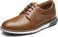 Boy's Casual Dress Wingtip Oxfords - Smooth Synthetic Leather