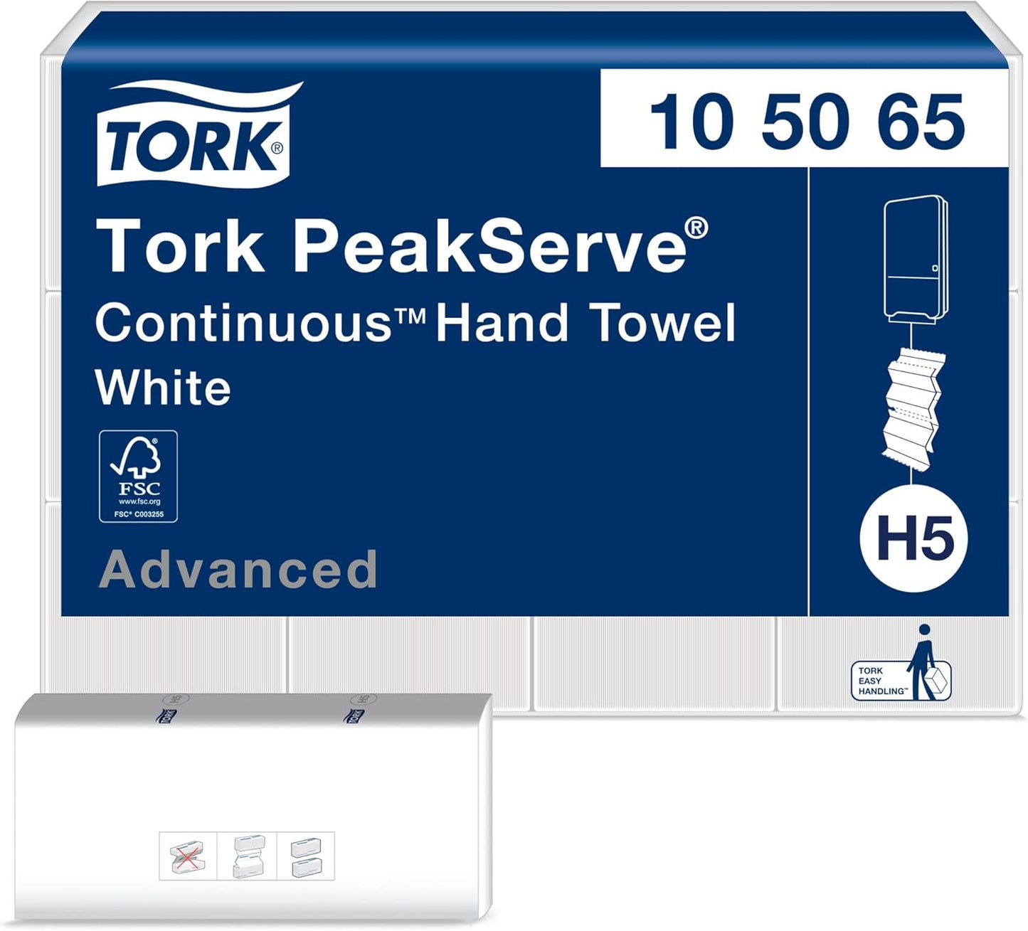 Tork PeakServe Continuous Hand Towels for Efficient Restrooms