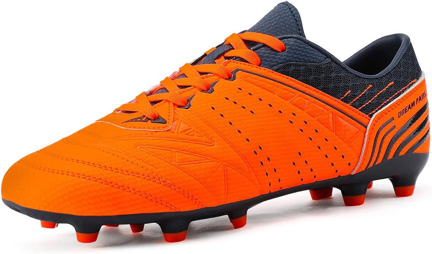 DREAM PAIRS Mens Sport Flexible Athletic Lace Up Soccer Cleats