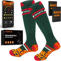 8000mAh Heated Socks for Men Women - App Controlled Warmth