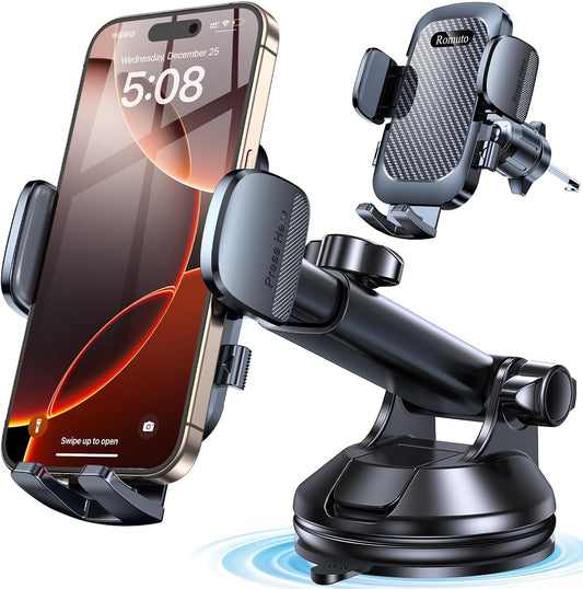 3-in-1 Car Phone Holder - Ultimate Stability