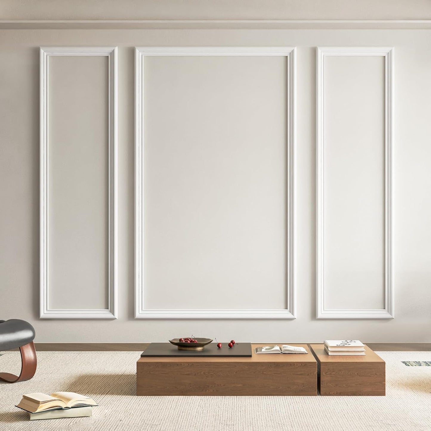 Art3d Pre-Cut Wall Molding Set for Elegant Interior Decor