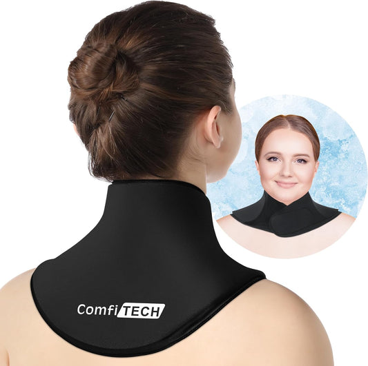 ComfiTECH Neck Ice Pack Wrap Gel for Cervical Relief and Comfort