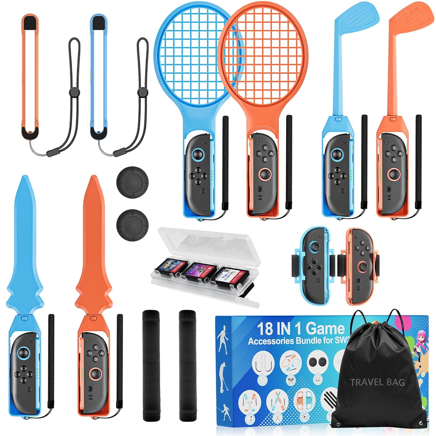 Switch 2 Sports Accessories Bundle for Nintendo Switch 2 Games