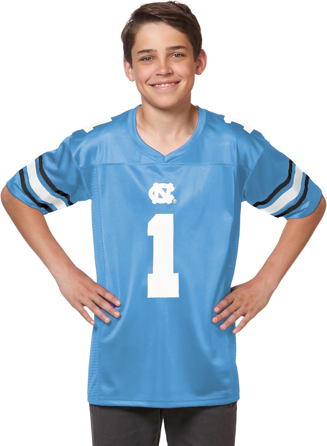 NCAA Touchdown Pass Youth Boys Football Jersey - North Carolina