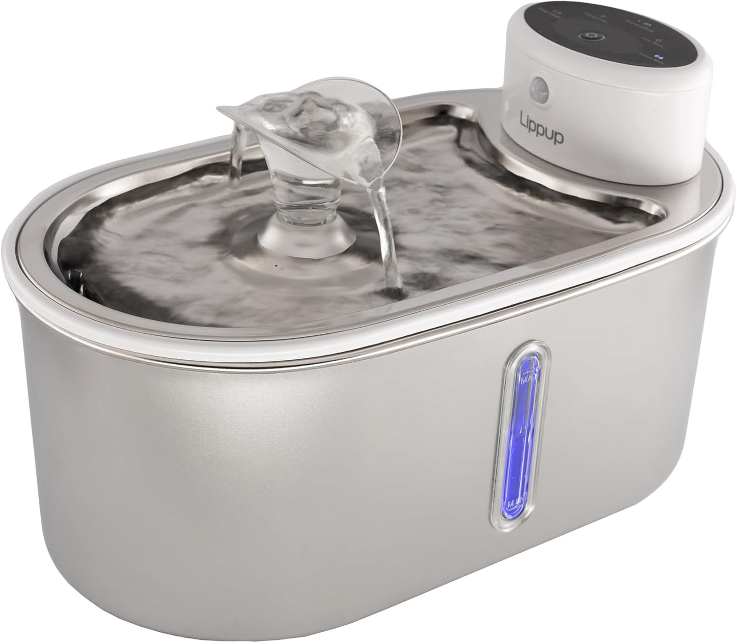 Wireless Cat Water Fountain with Premium Stainless Steel Design