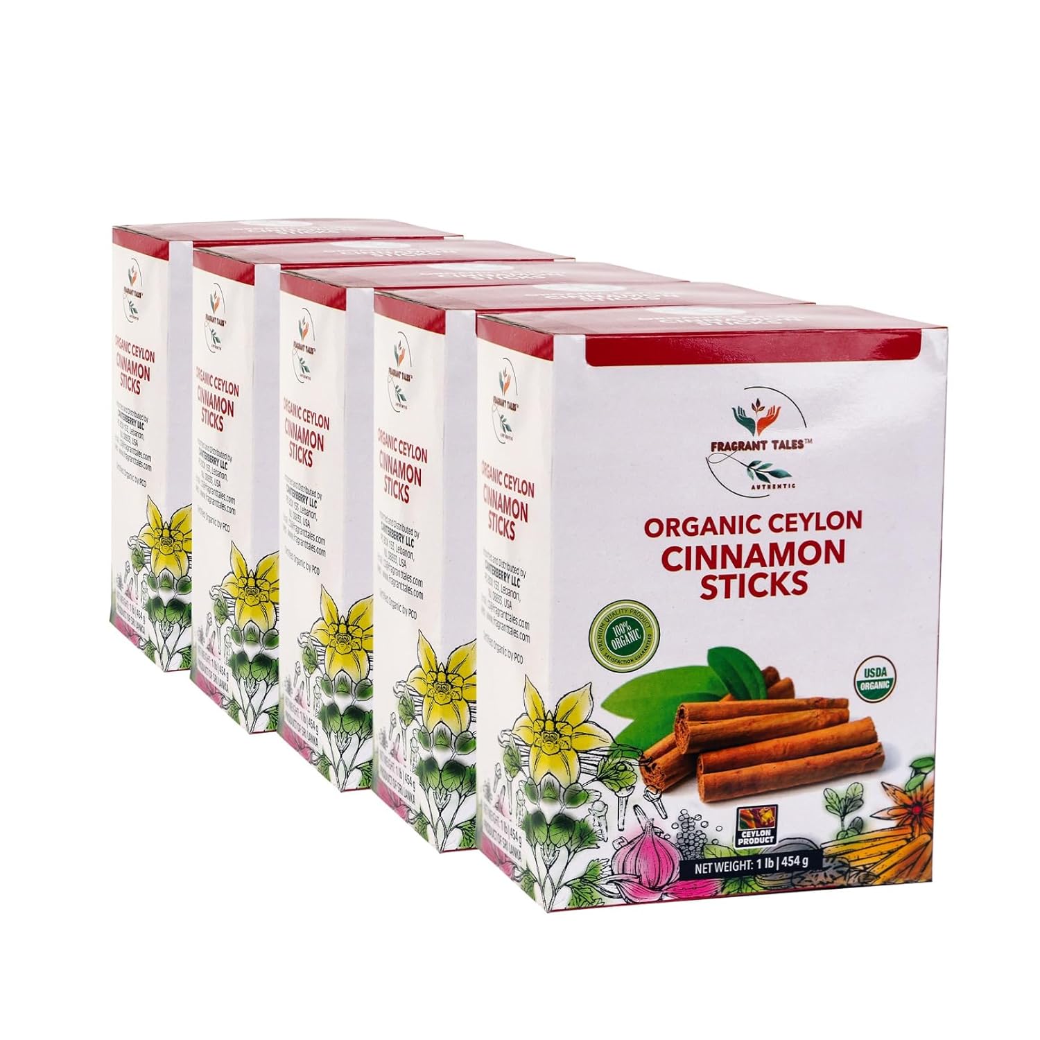 Premium Organic Ceylon Cinnamon Sticks for Cooking & Baking