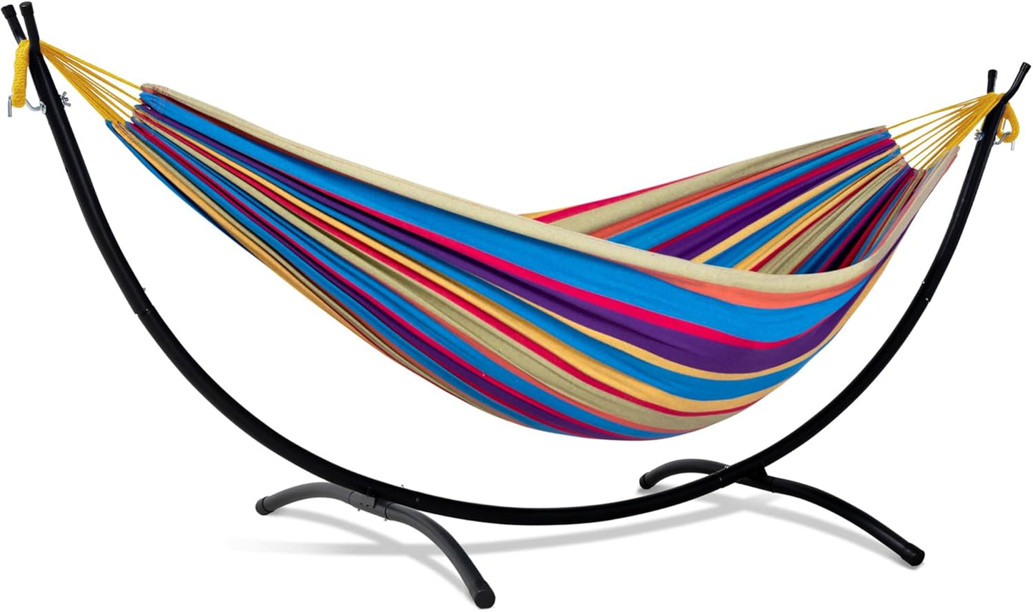 Portable Large Hammock with Stand for Ultimate Relaxation