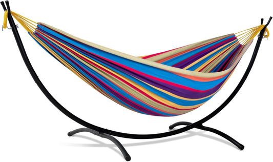Portable Large Hammock with Stand for Ultimate Relaxation