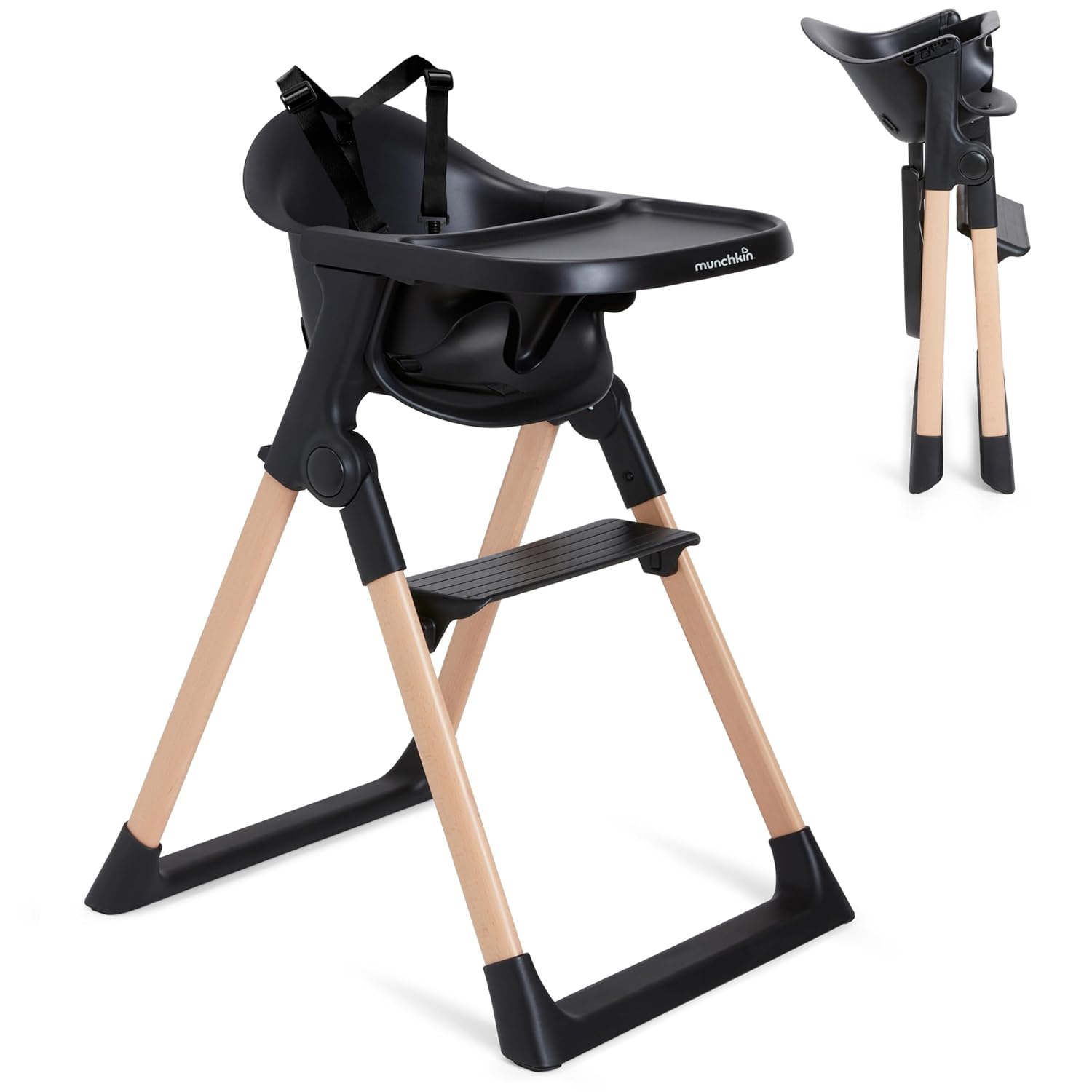 Munchkin Float Baby High Chair: Foldable, Easy to Clean Design