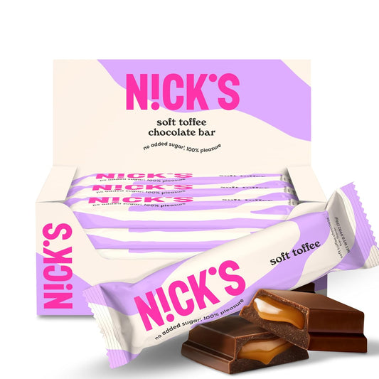 N!CK'S Soft Toffee Chocolate Bar: Low Carb Delight