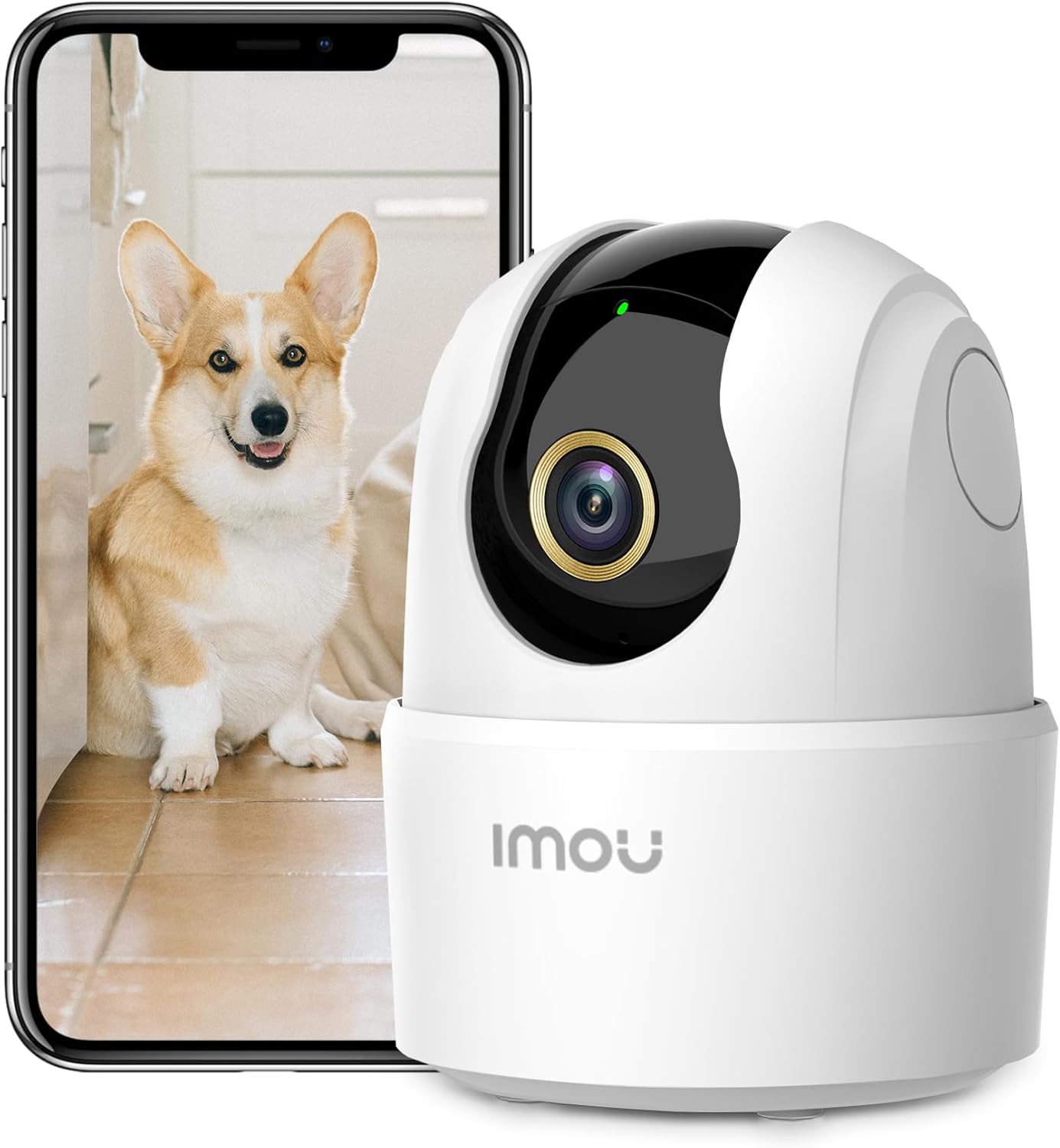 Imou 2.5K Smart Pet Cam: AI Detection, Night Vision