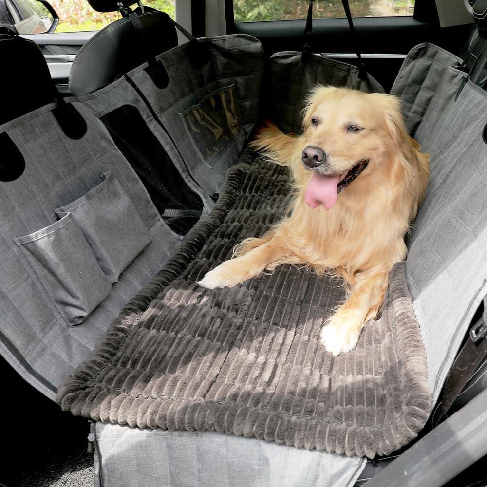 Dog Car Seat Cover for Back Seat, Soft Durable Protector