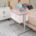 INFANS 3 in 1 Baby Bassinet Bedside Sleeper - Versatile Newborn Cradle