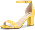IDIFU Womens 3 Inch Heel Sandals - Dressy Chunky Mid Heels