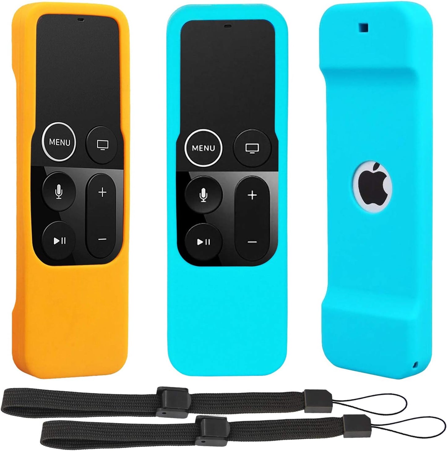 Protective Silicone Case Set for Apple TV 4K Remote
