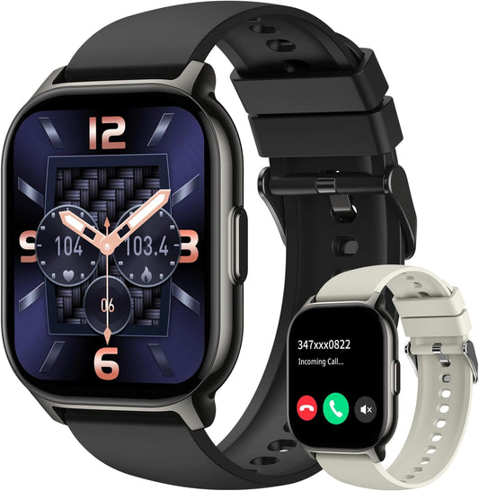 Boquaw Fitness Smartwatch: Call & Track Anywhere
