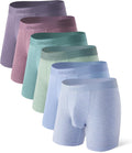 Separatec Mens Underwear Dual Pouch Boxer Briefs - Cooling Comfort