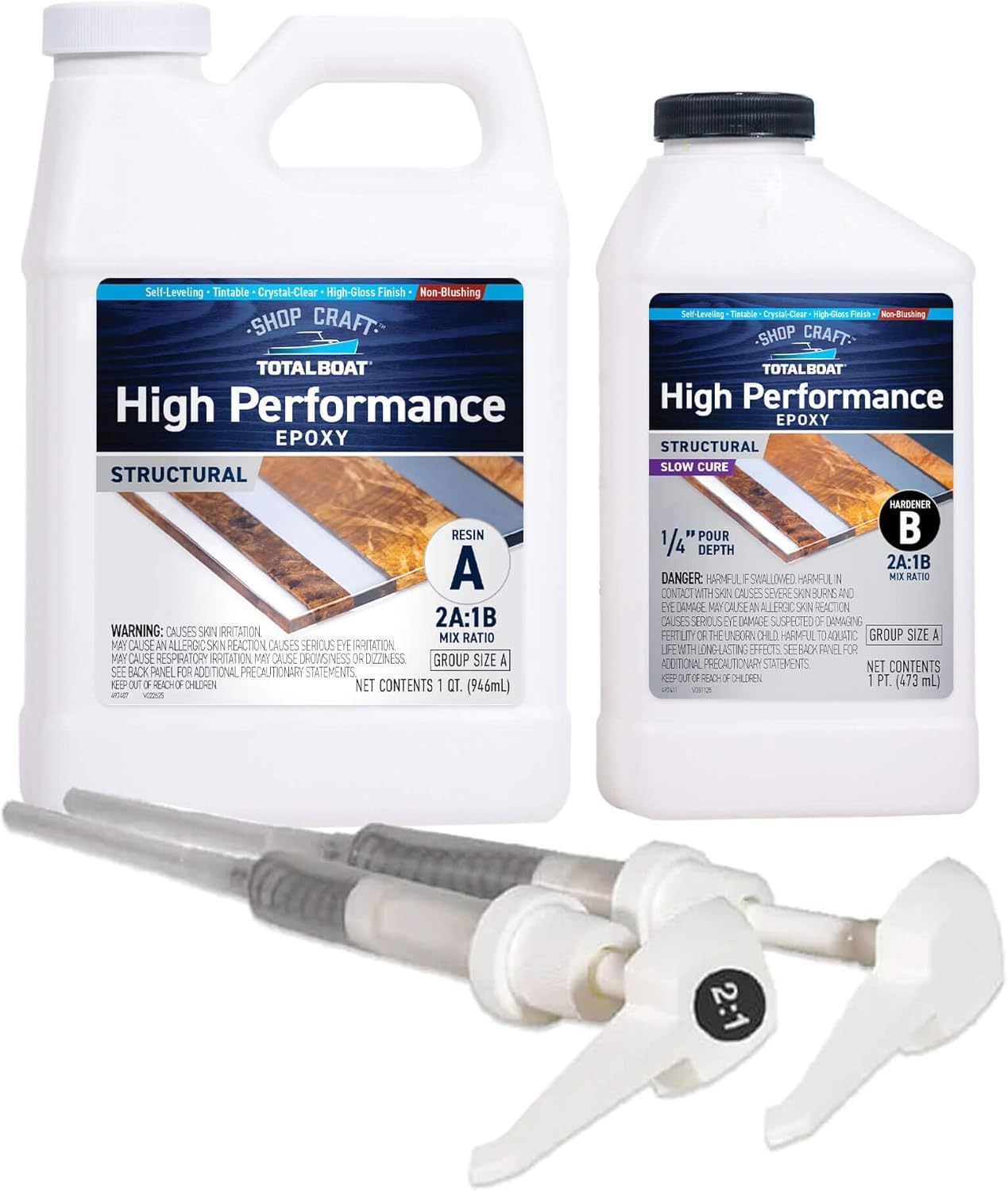 TotalBoat High Performance Epoxy Kit for Wood and Boat Repair