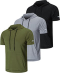 Men's Quick Dry Workout Shirt - Breathable Mesh Athletic Tee