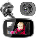 1080P Baby Car Mirror 4.3in Baby Car Camera - Clear Rear-Facing