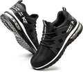 Steel Toe Work Shoes for Women - Lightweight Air Cushion Comfort