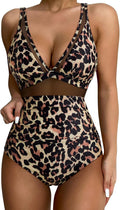 SUUKSESS Women Mesh Tummy Control One Piece Swimsuit (Style T8Y6)