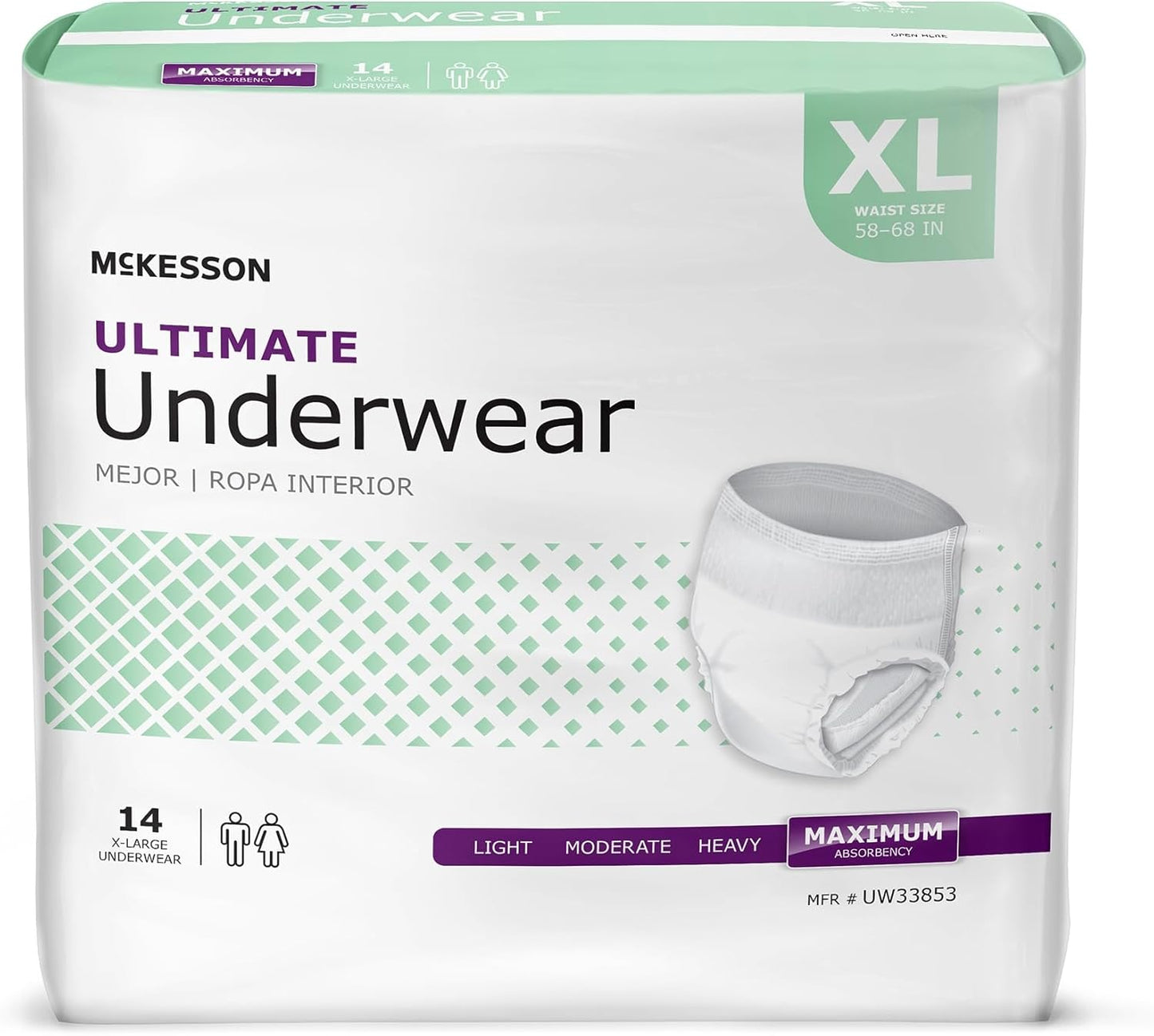 McKesson Ultimate Adult Incontinence Underwear for Maximum Comfort