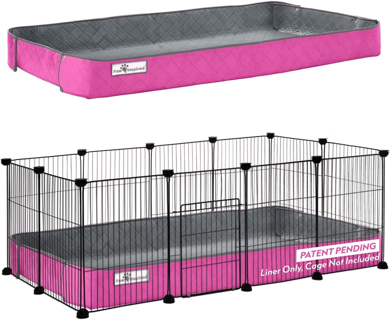 Critter Box Washable Cage Liner for Small Animals, 2x4 Size