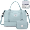 Weekender Bags for Women with Shoes Compartment and Toiletry Bag