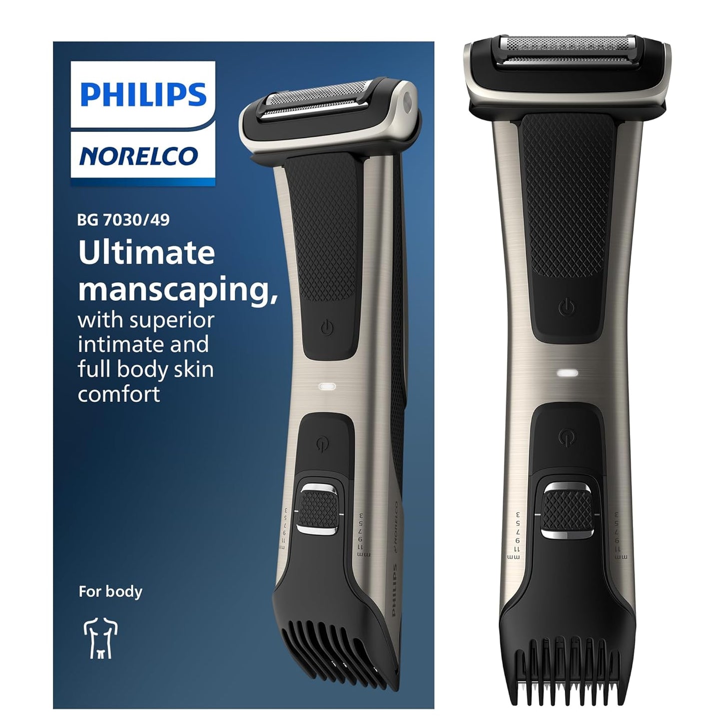 Philips Norelco Bodygroom 7000 Series: Ultimate Body Trimmer