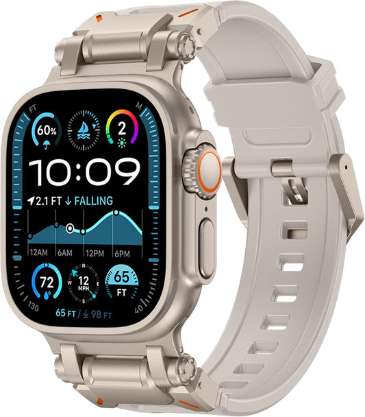 Silicone Rubber Band for Apple Watch Series - Superior Comfort