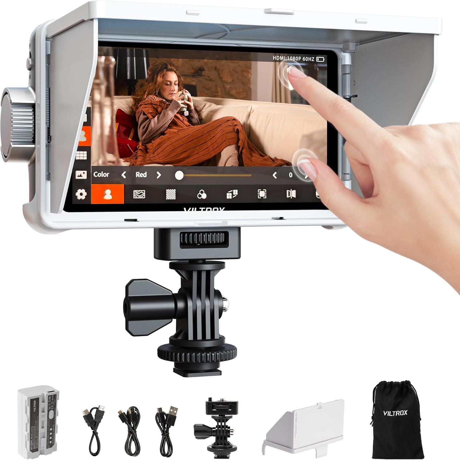 VILTROX DC-V1 Touch Screen Camera Monitor for Creators