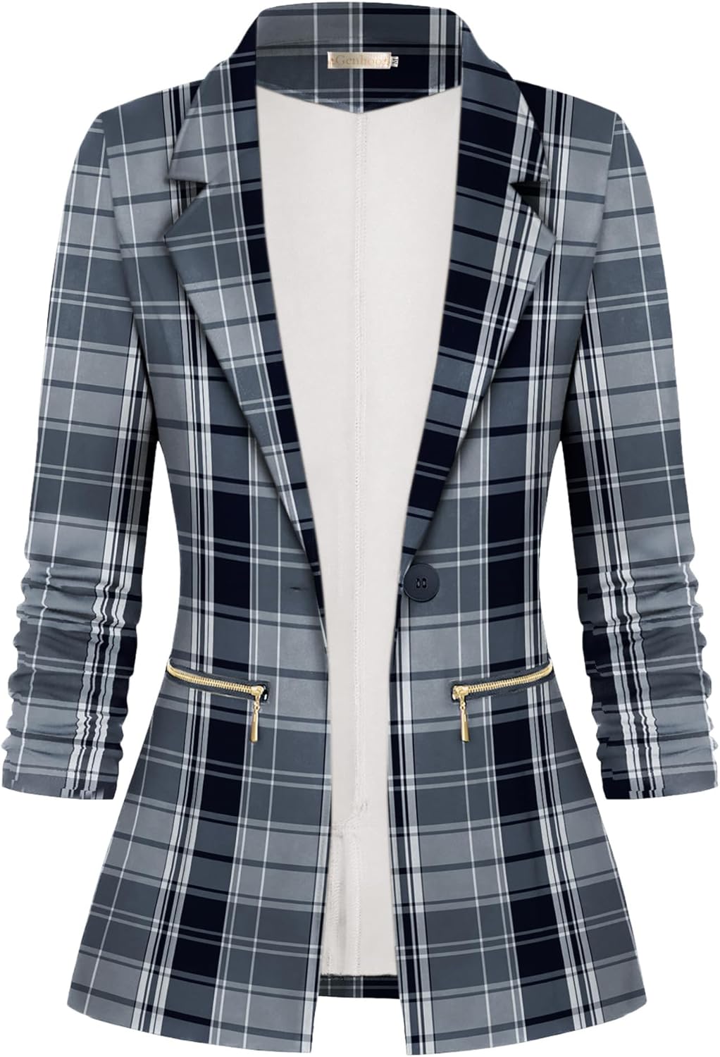 Genhoo Women's Long Sleeve Blazer Cardigan Jacket Review