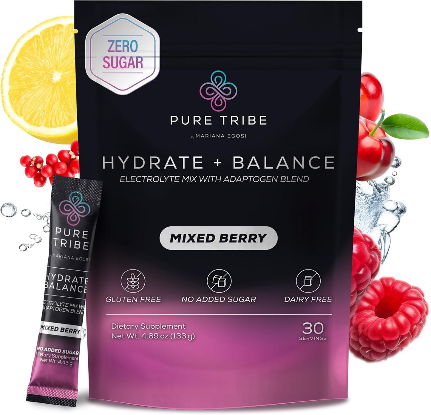 Electrolytes Powder Packets for Sugar Free Hydration Boost