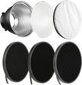 Soonpho 7ft Standard Reflector Diffuser Lamp Shade Dish with Honeycomb