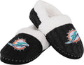FOCO Women's NFL Team Color Moccasin Slippers - Cozy Game-Day Comfort