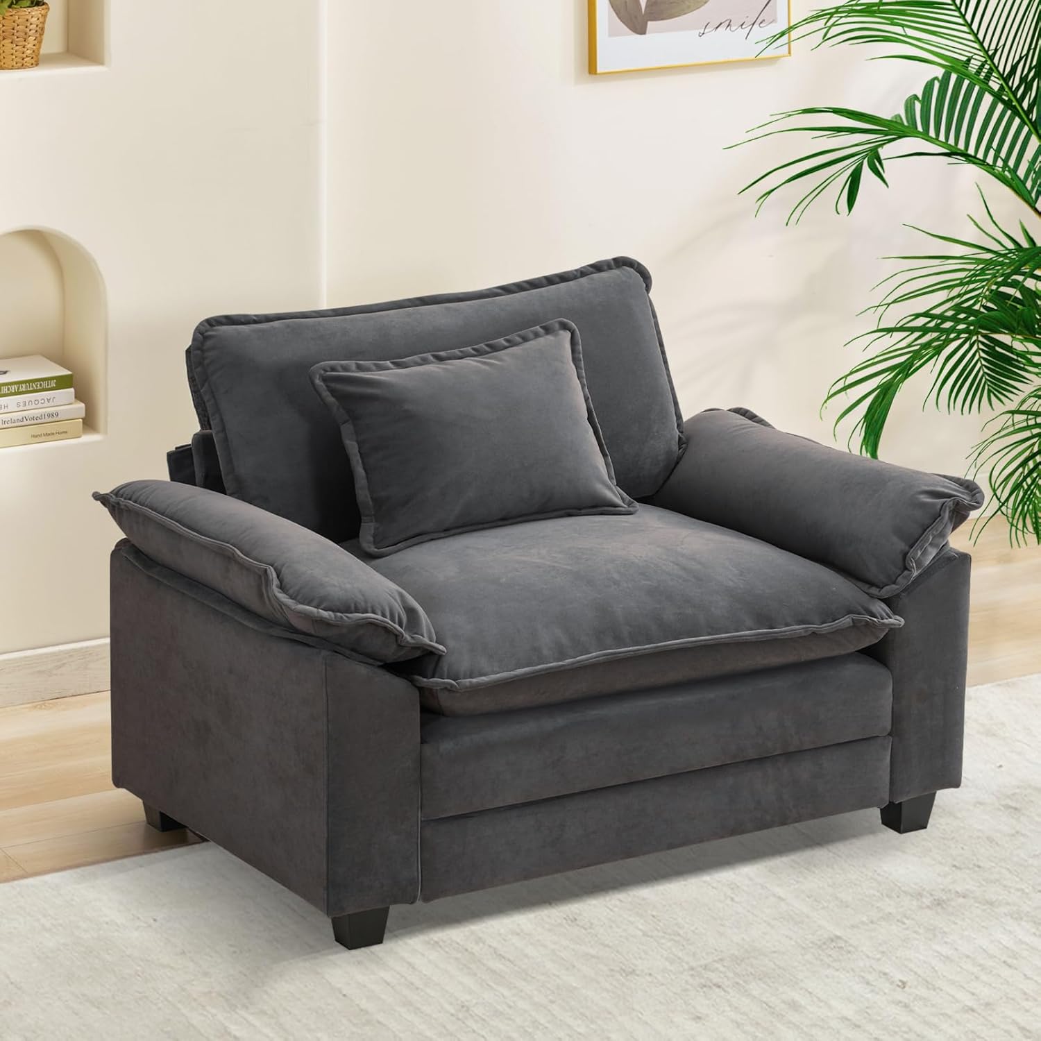 Modular Sectional Sofa - Comfy Cloud Couch for Living Room