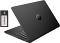HP Stream 14 in HD Laptop with 16GB RAM and 288GB Storage - Black
