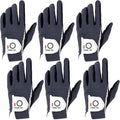 Golf RainGrip Gloves for Men 6 Pack - All Weather Wet Grip Small-3XL