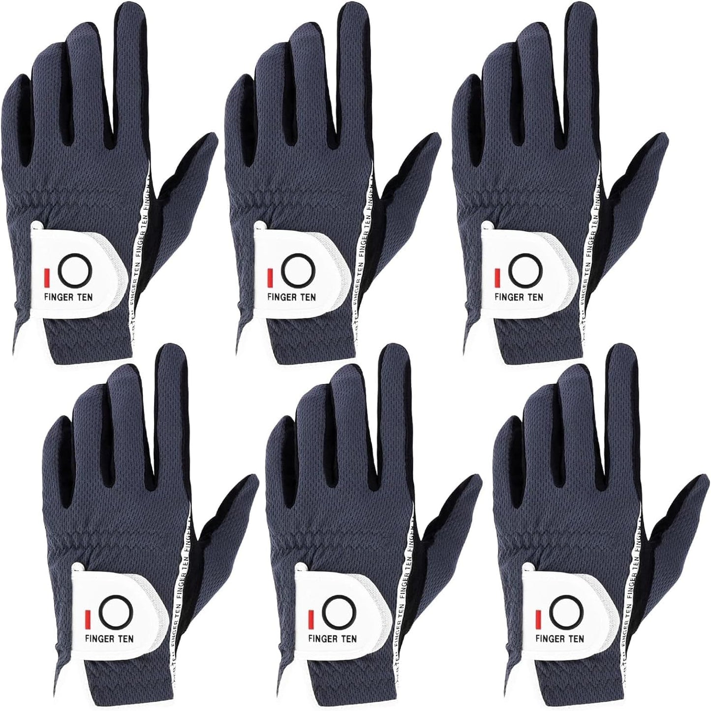 FINGER TEN Golf Gloves for All Weather Performance and Grip